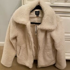 urban outfitters teddy jacket